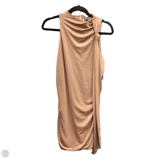 Dress Party Short By Pretty Little Thing In Bronze, Size: 12
