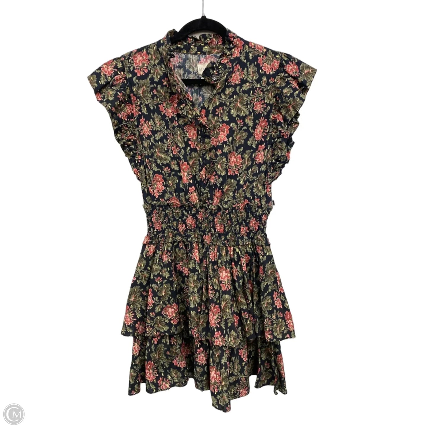 Dress Casual Short By Clothes Mentor In Floral Print, Size: M