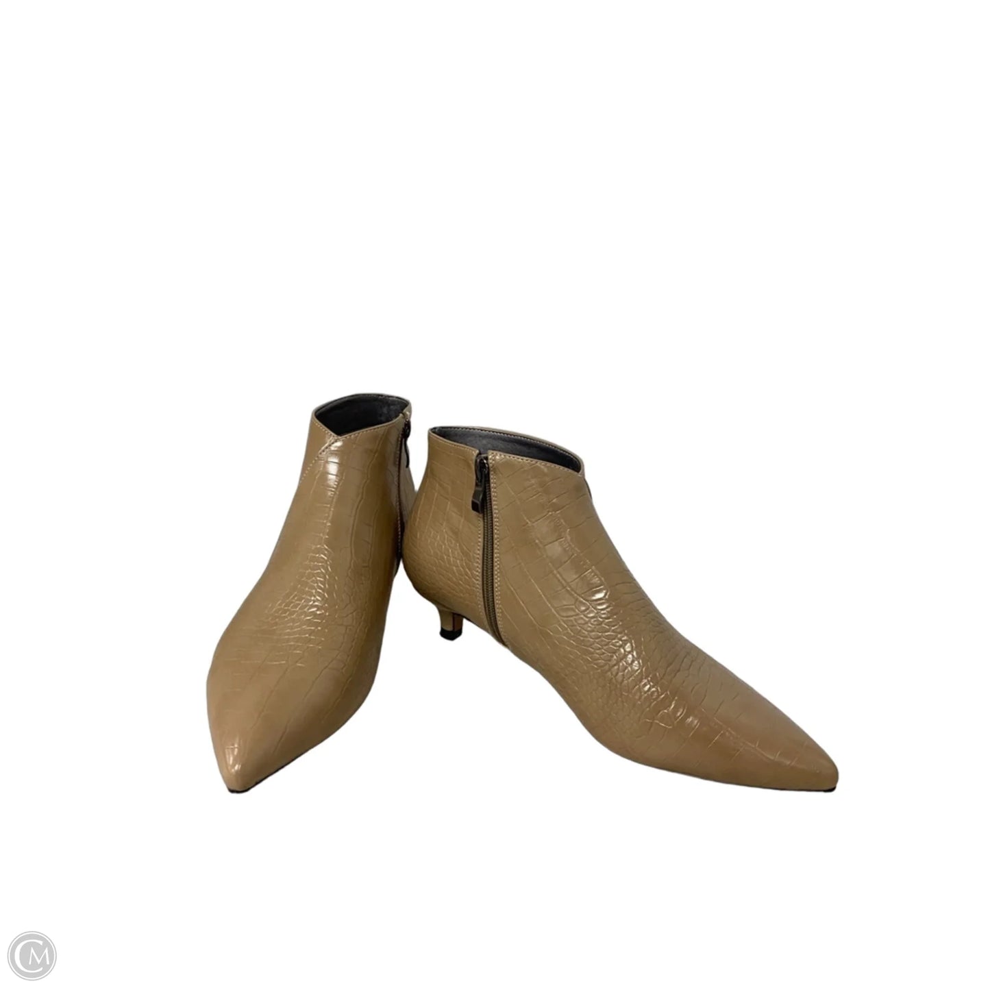 Shoes Heels Stiletto By Clothes Mentor In Tan, Size: 10