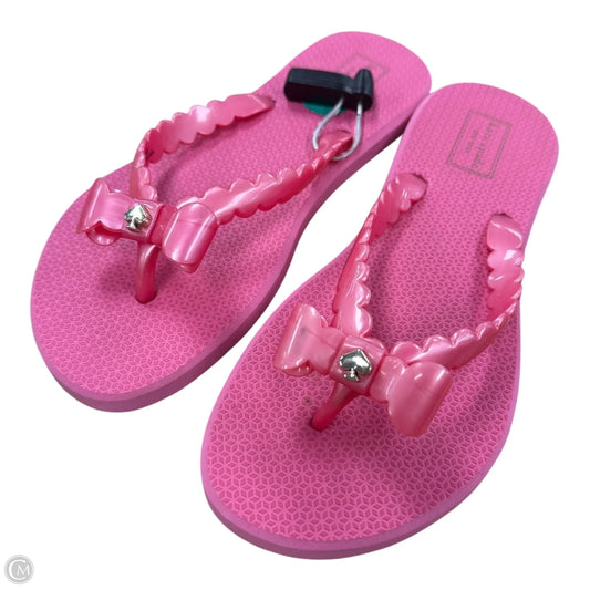 Sandals Designer By Kate Spade In Pink, Size: 8