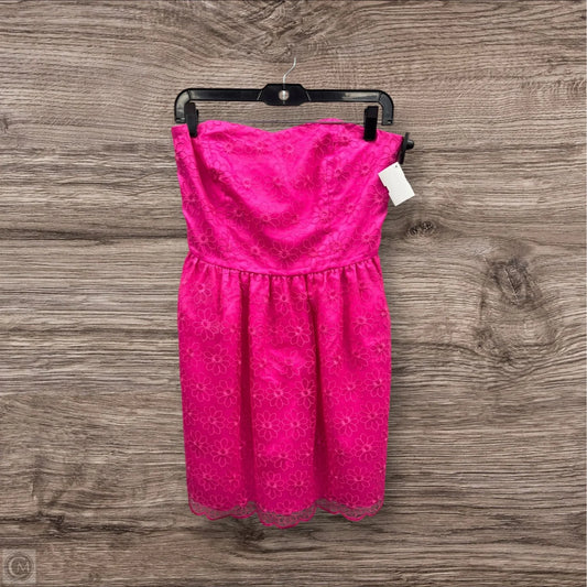 Dress Designer By Lilly Pulitzer In Pink, Size: 8