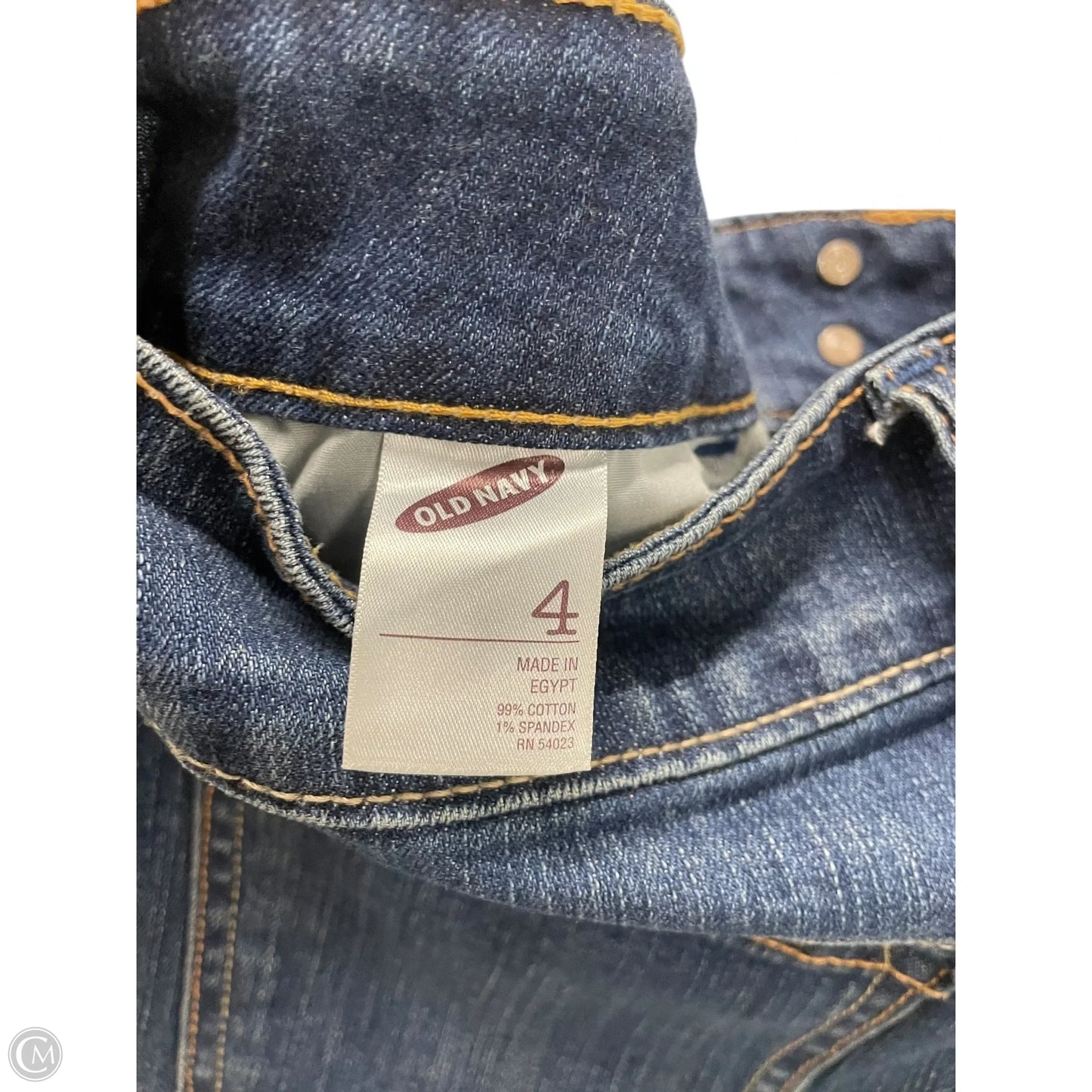 Skirt Mini & Short By Old Navy In Blue Denim, Size: 4