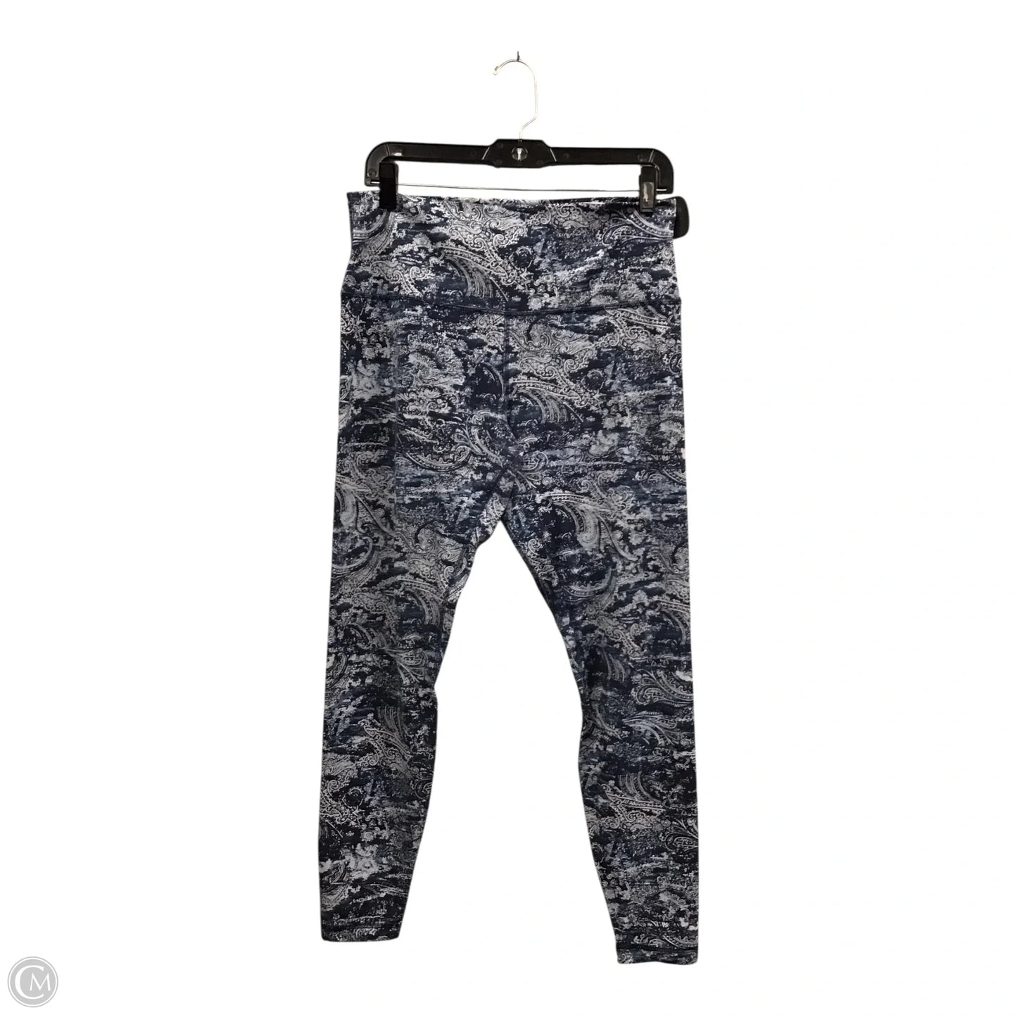 Athletic Leggings By Lululemon In Paisley Print, Size: 12