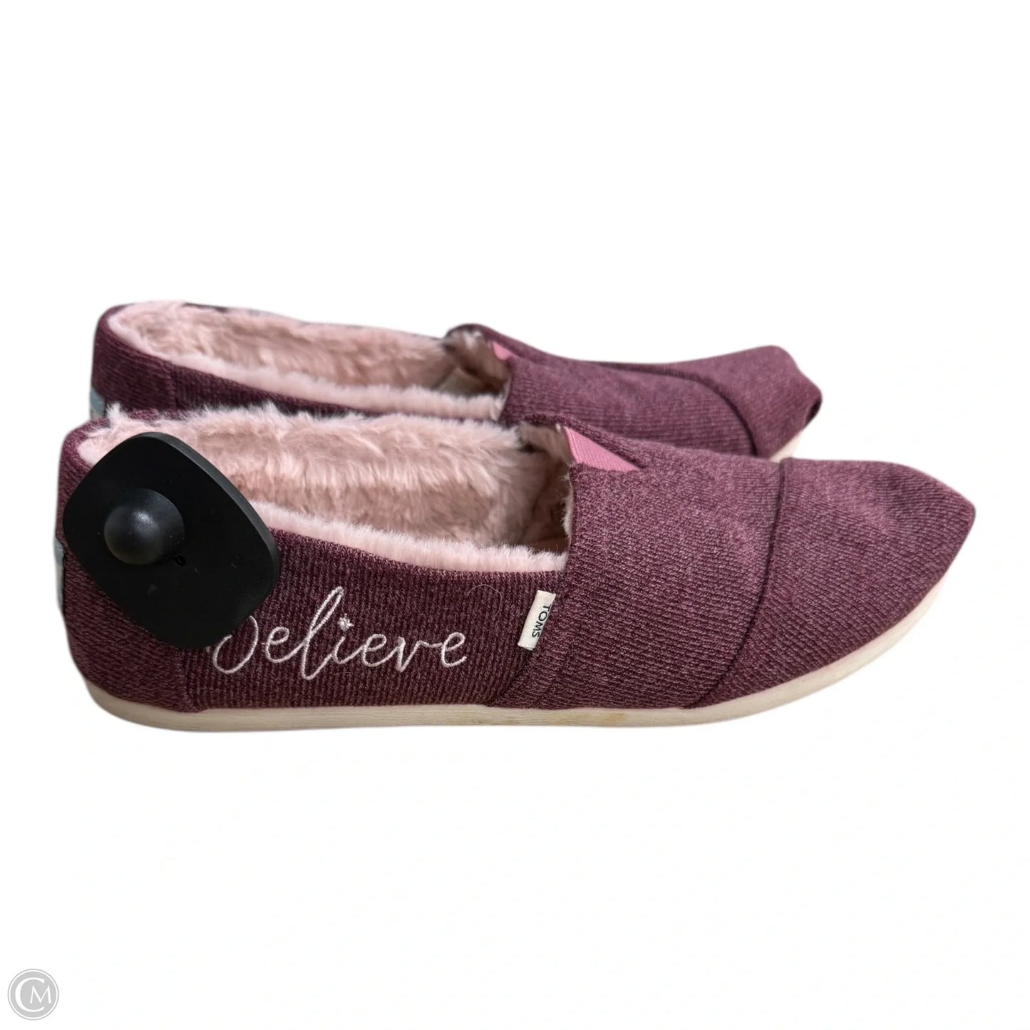 Shoes Flats By Toms In Mauve, Size: 9