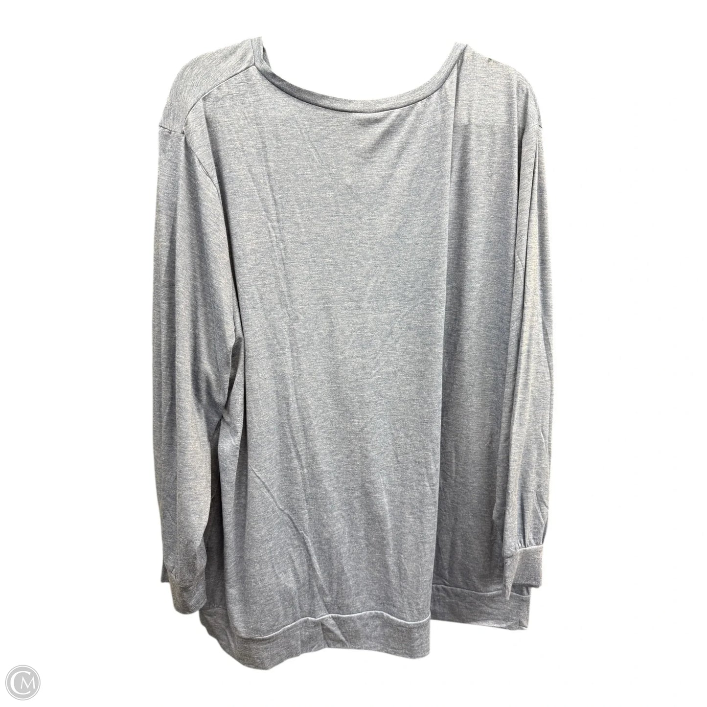 Sweatshirt Crewneck By Clothes Mentor In Blue, Size: 4x