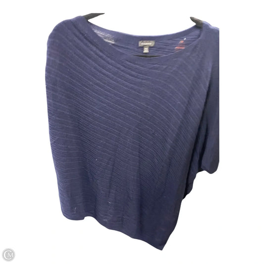 Poncho By Talbots In Navy, Size: M
