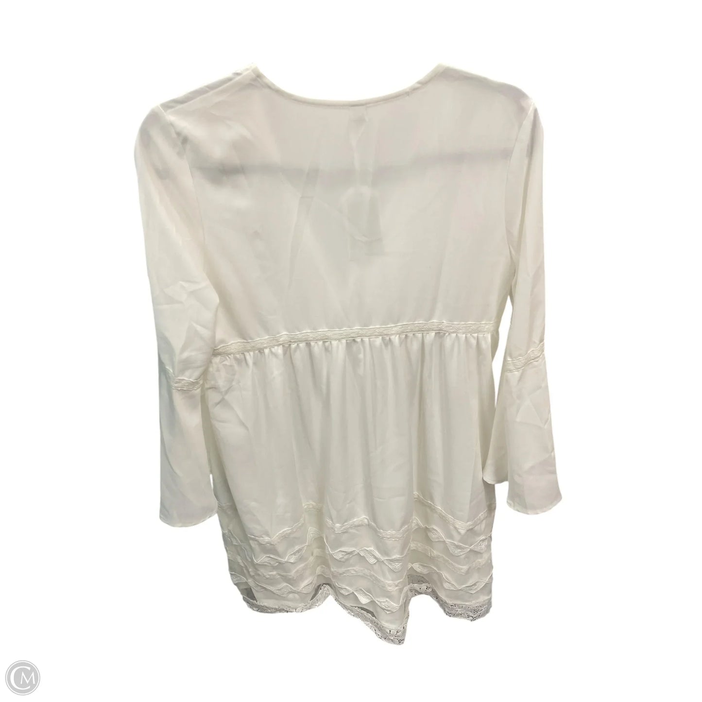 Dress Casual Short By Clothes Mentor In Cream, Size: S