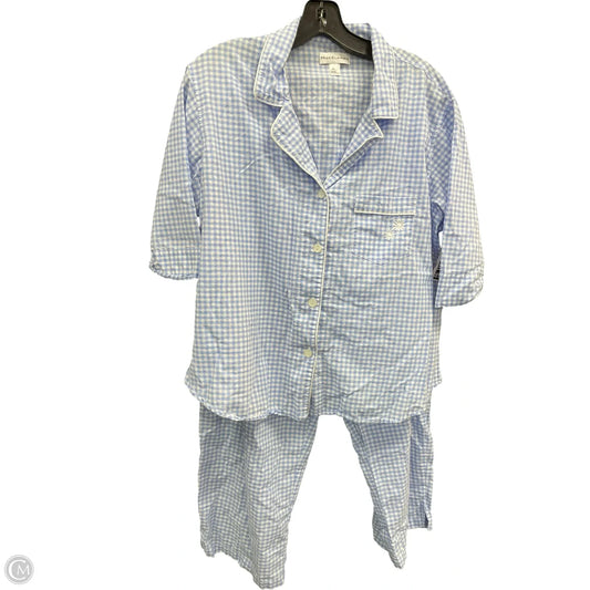 Pajamas 2pc By Clothes Mentor In Checkered Pattern, Size: Xl