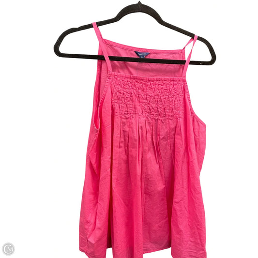 Top Sleeveless By Nautica In Pink, Size: Xl