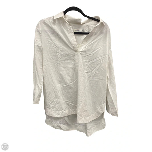 Swimwear Cover-up By Vineyard Vines In White, Size: L