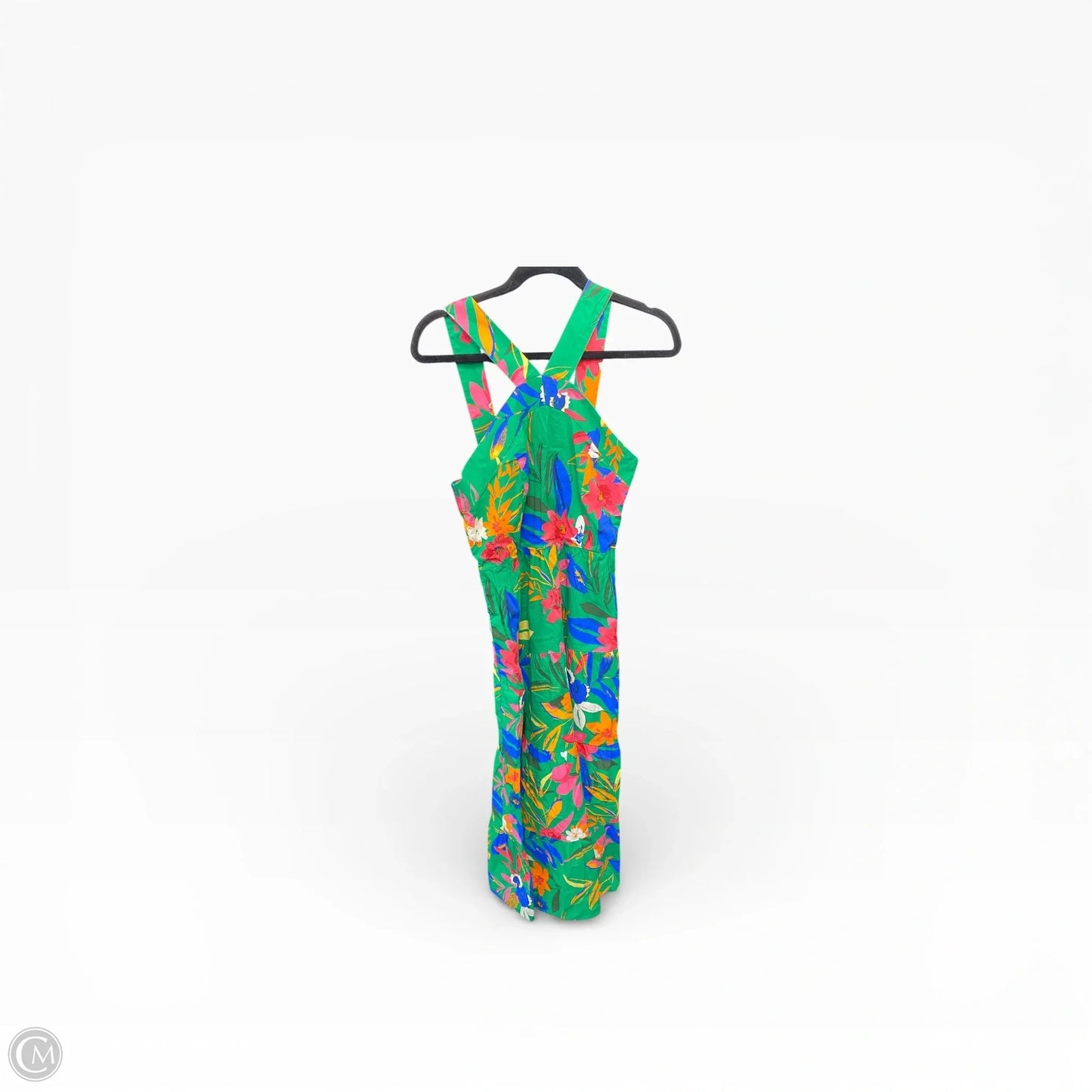 Dress Casual Midi By J. Crew In Tropical Print, Size: 6