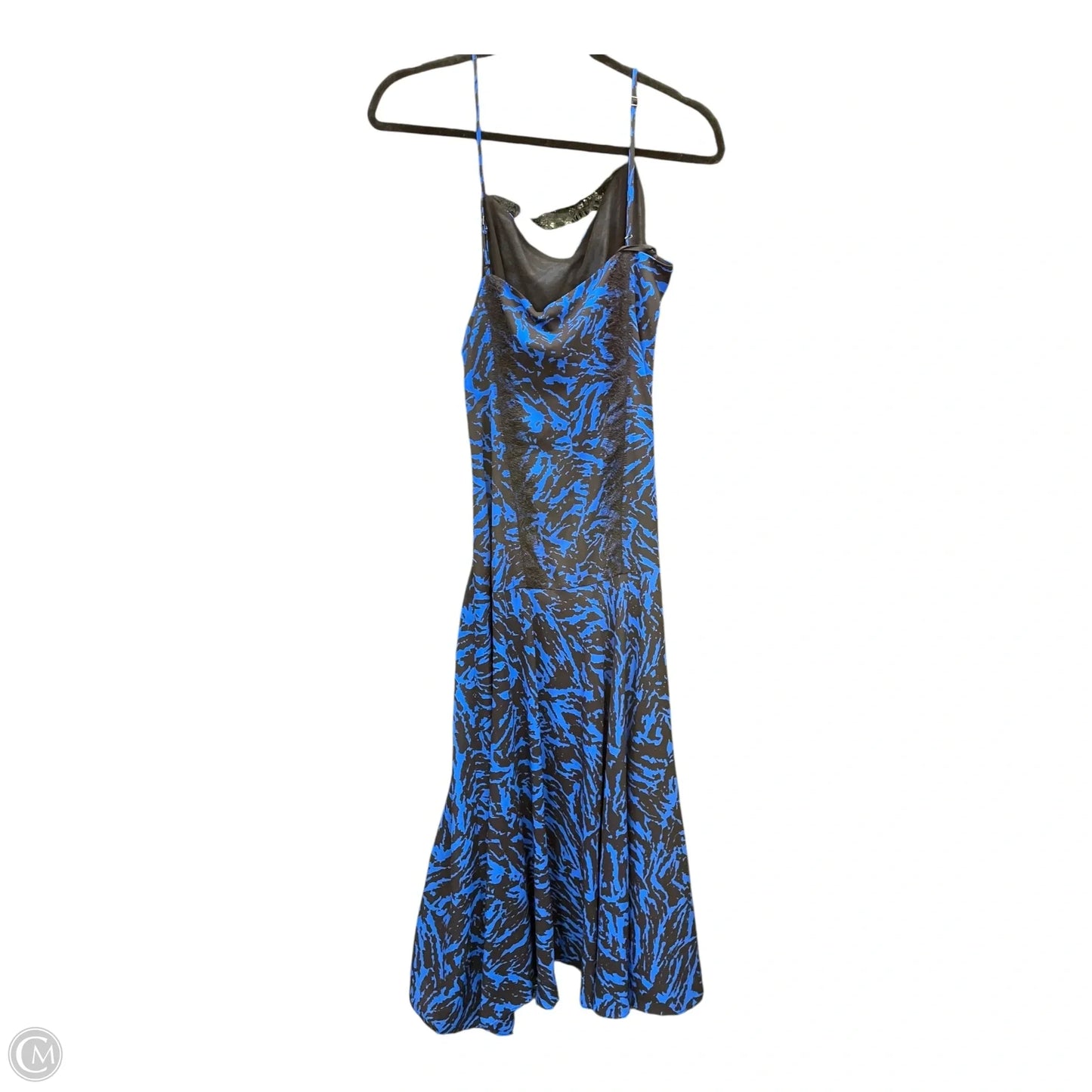 Dress Designer By Jason Wu In Black & Blue, Size: 0