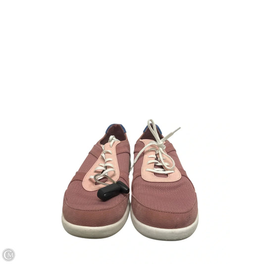 Shoes Athletic By Clarks In Blue & Pink, Size: 7
