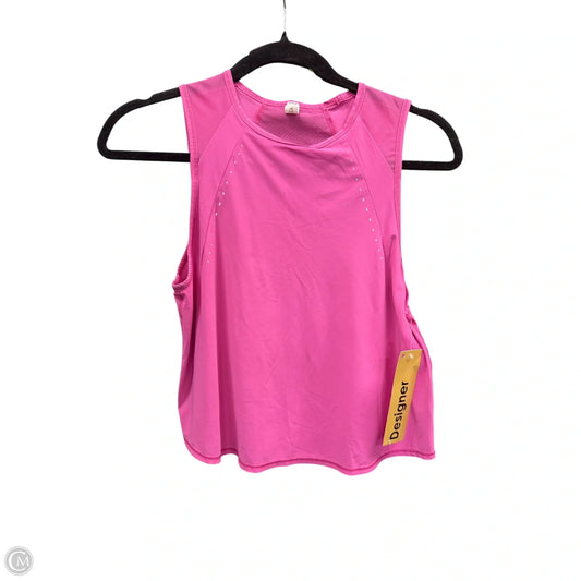Athletic Tank Top By Lululemon In Pink, Size: 4
