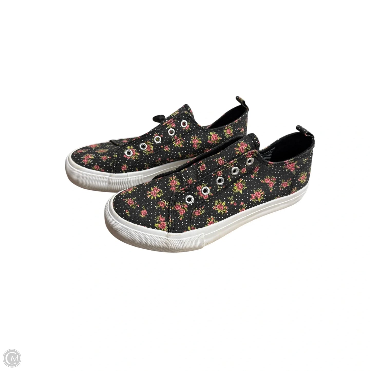Shoes Sneakers By Serra In Floral Print, Size: 7