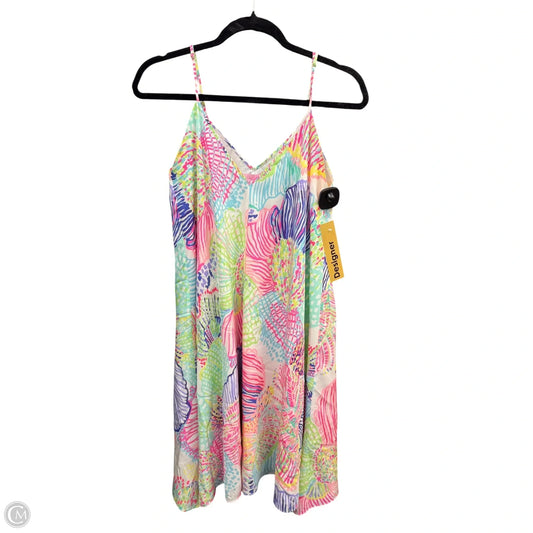 Dress Designer By Lilly Pulitzer In Floral Print, Size: M