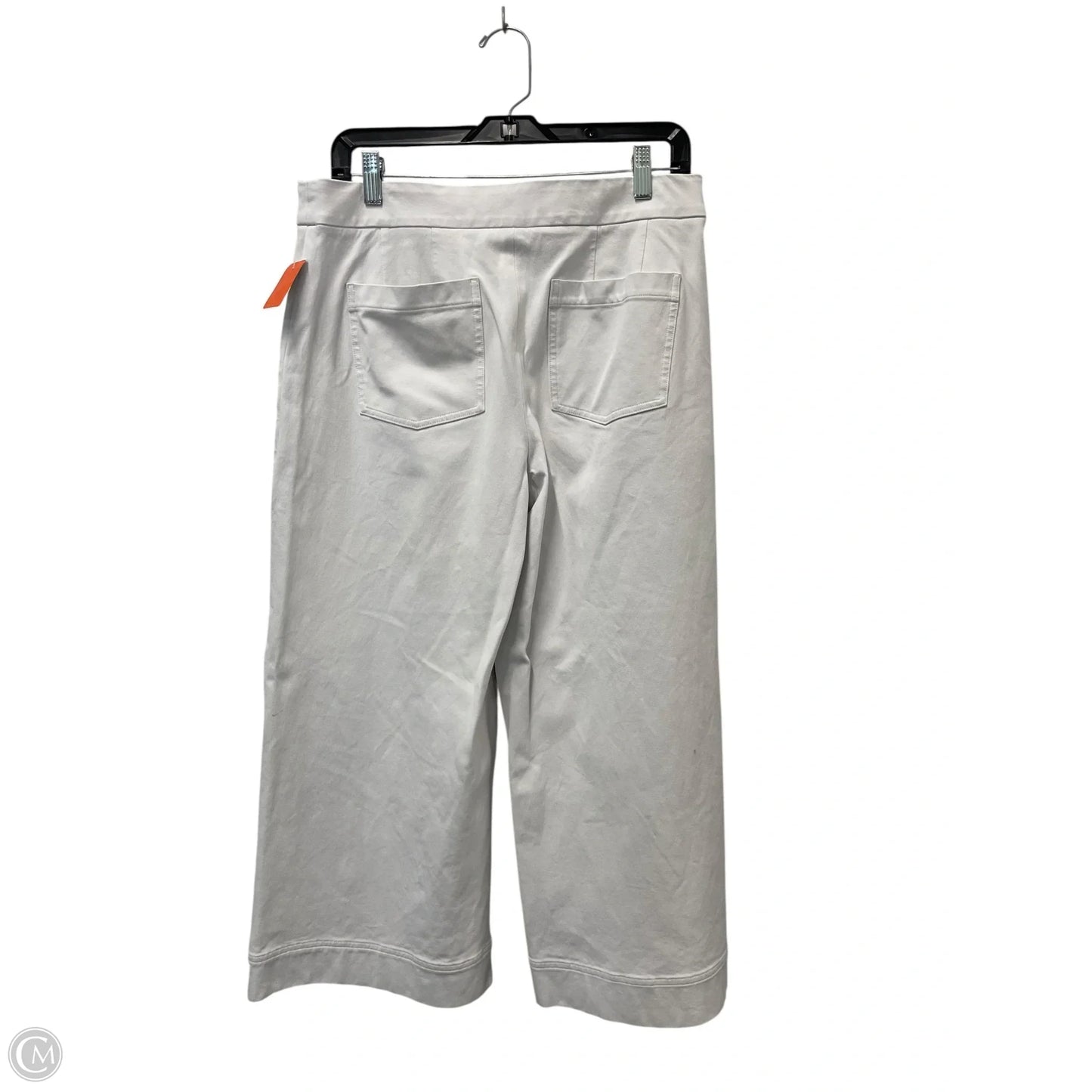 Pants Wide Leg By Spanx In White, Size: L