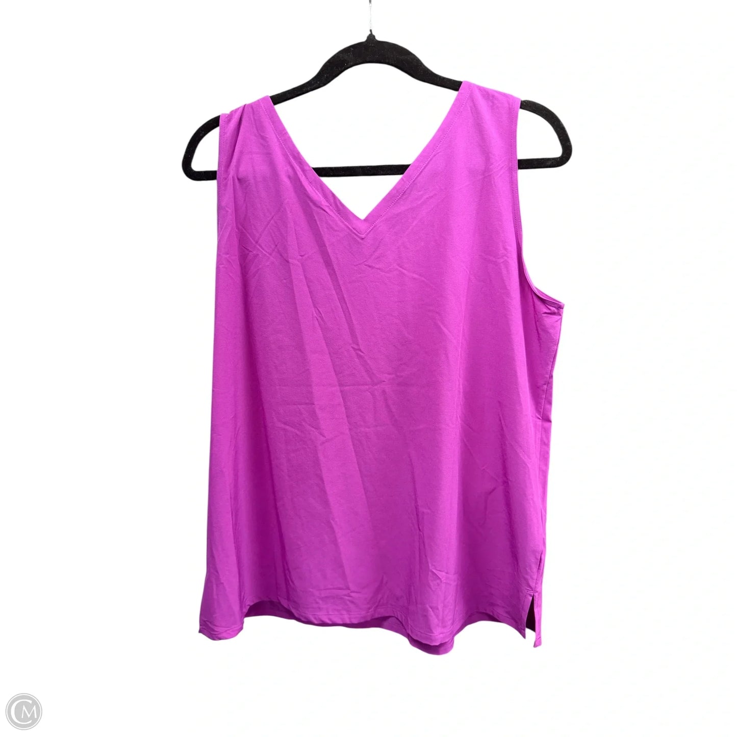 Top Sleeveless By Eddie Bauer In Purple, Size: L