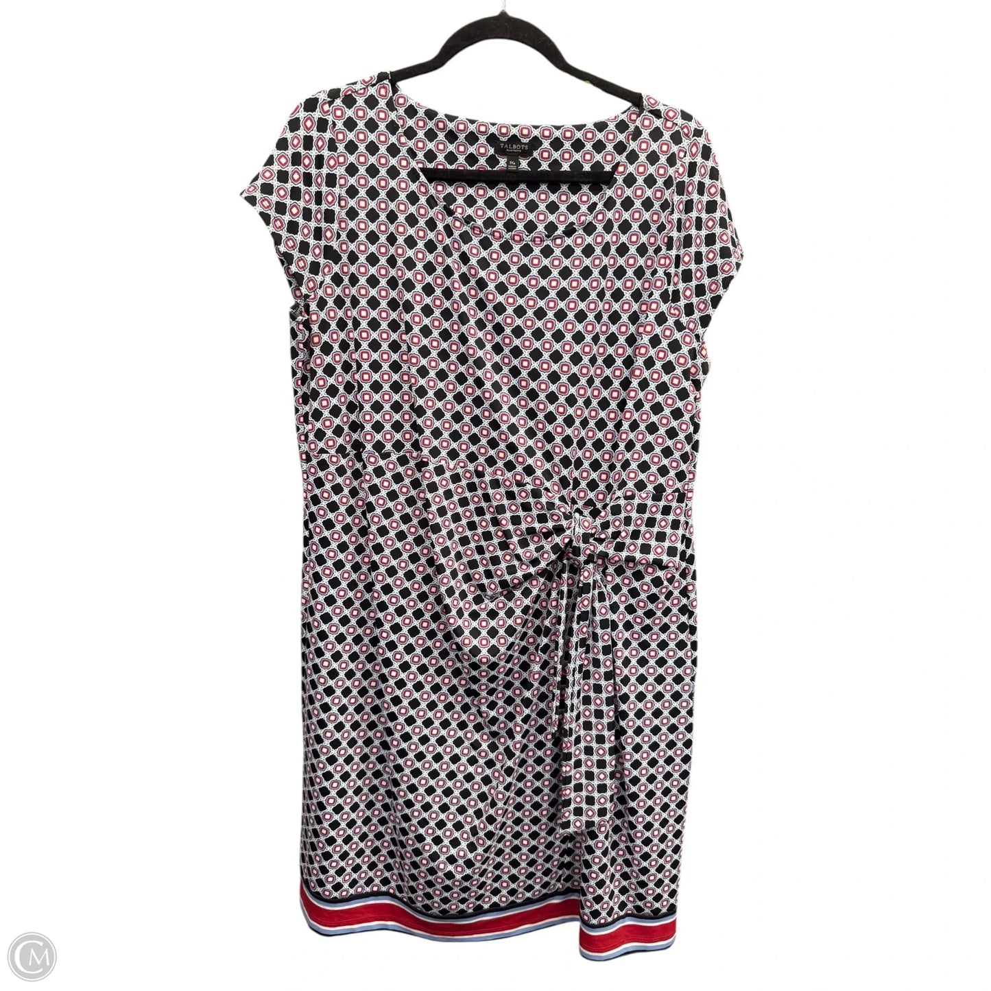 Dress Casual Short By Talbots In Geometric Pattern, Size: 1x