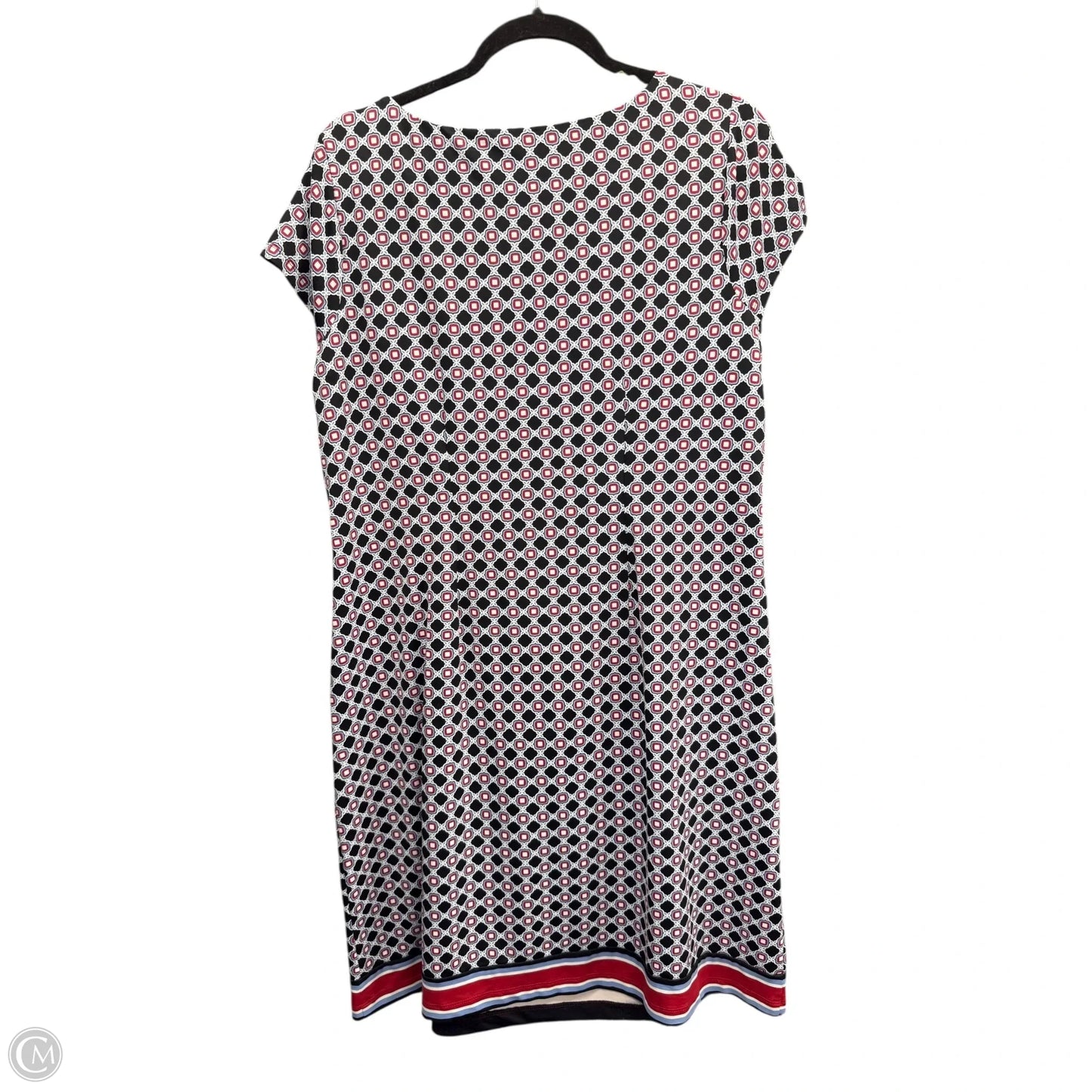 Dress Casual Short By Talbots In Geometric Pattern, Size: 1x