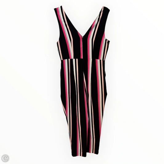 Jumpsuit By Express In Striped Pattern, Size: S