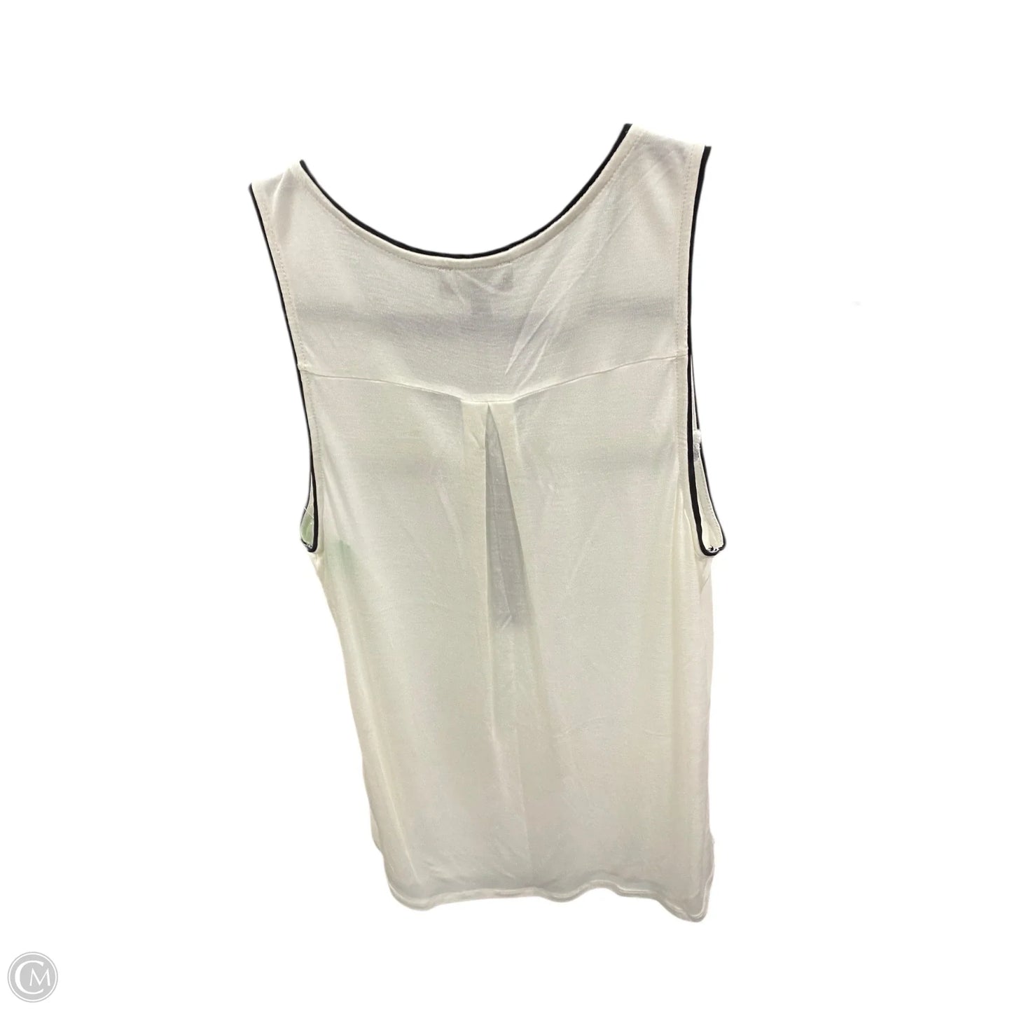 Top Sleeveless By Express In Black & Cream, Size: S