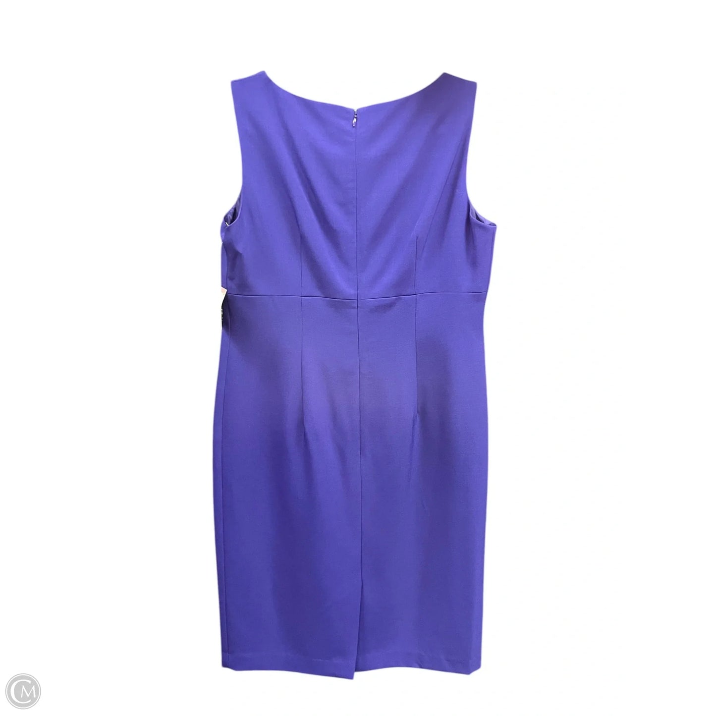 Dress Casual Midi By Kasper In Purple, Size: 10