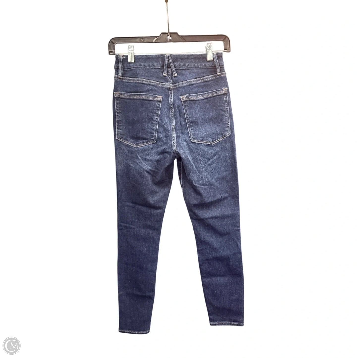 Jeans Skinny By Good American In Blue, Size: 4