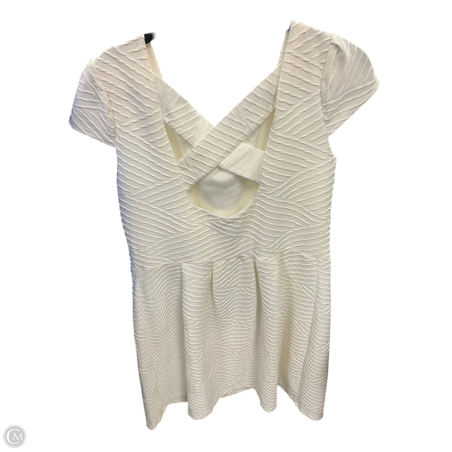 Dress Casual Short By Enfocus In Cream, Size: 16