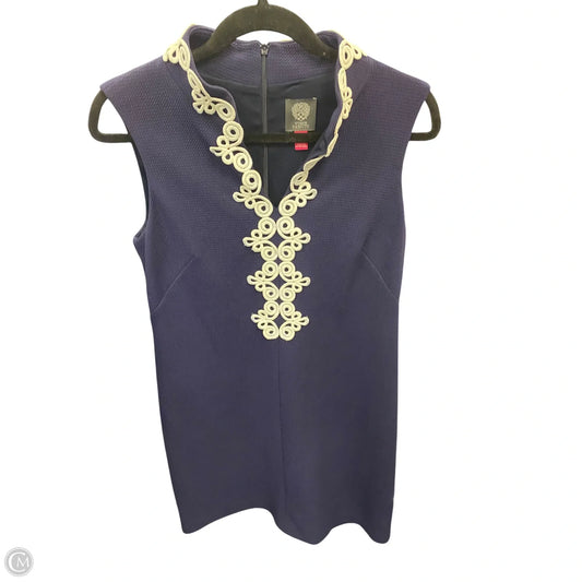 Dress Casual Short By Vince Camuto In Blue & White, Size: 8
