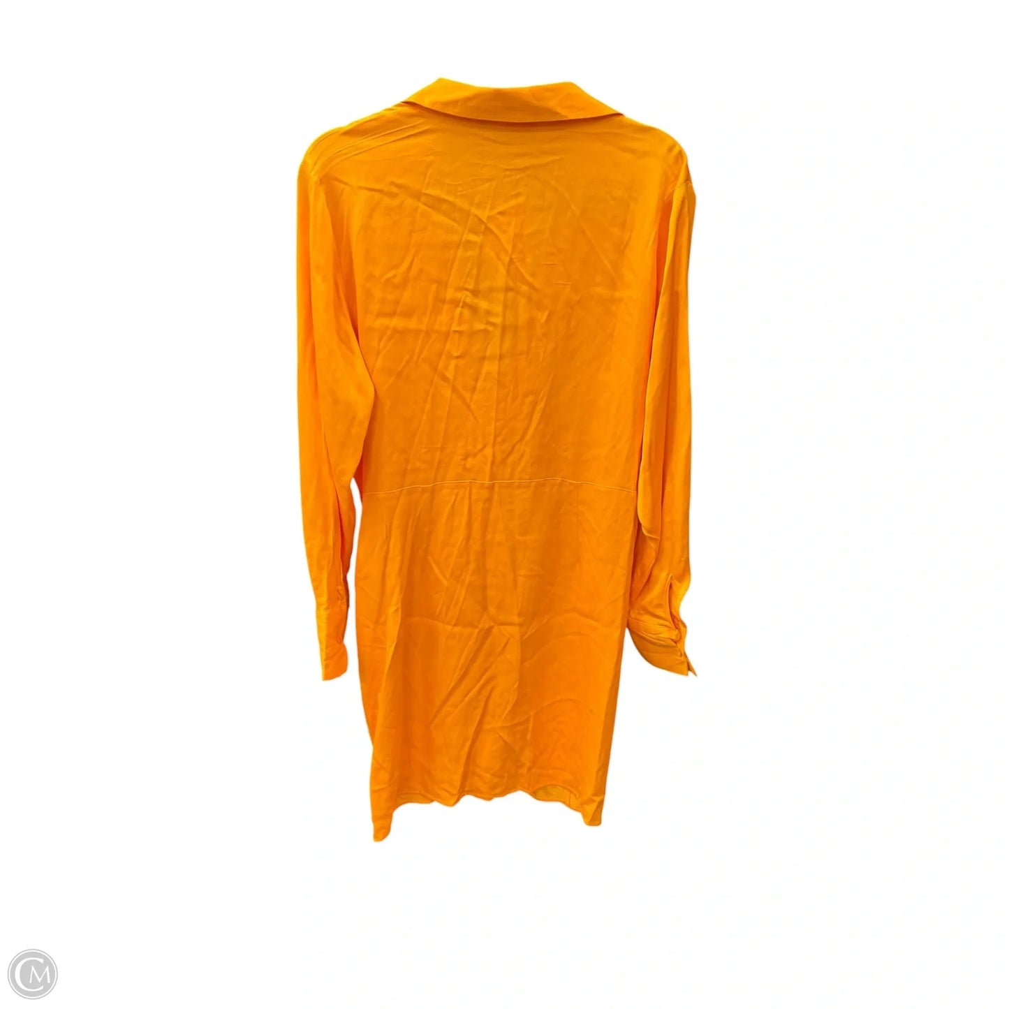 Dress Casual Short By Zara In Orange, Size: Xxl