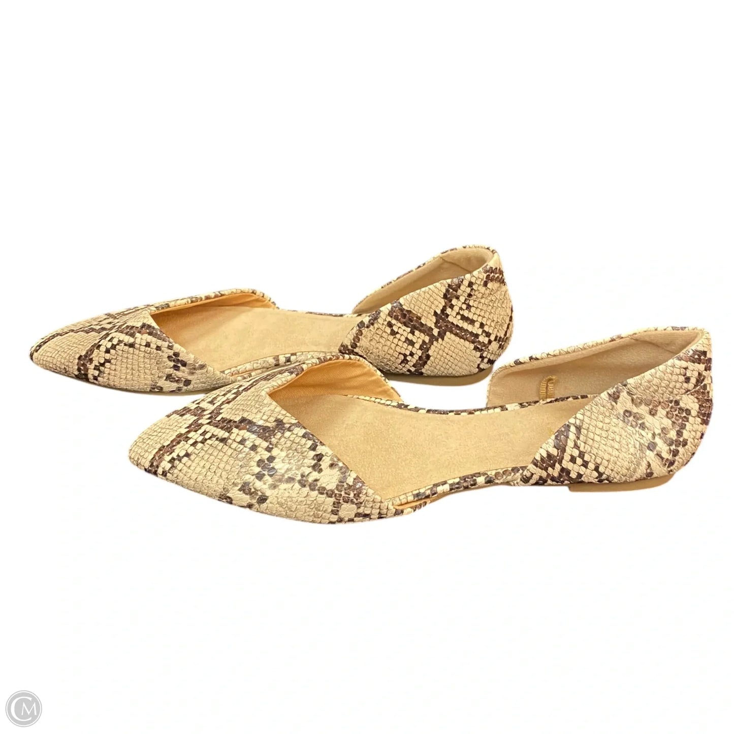 Shoes Flats By Old Navy In Snakeskin Print, Size: 9