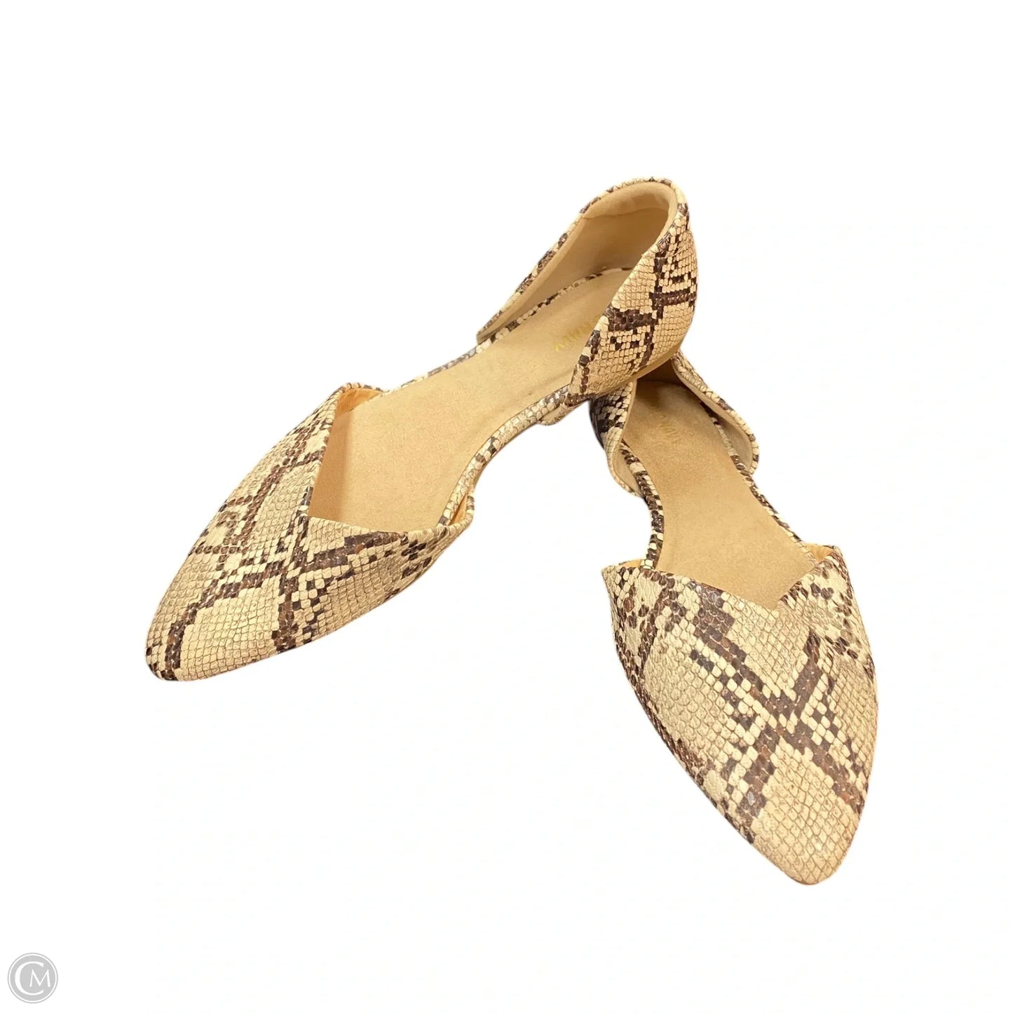 Shoes Flats By Old Navy In Snakeskin Print, Size: 9