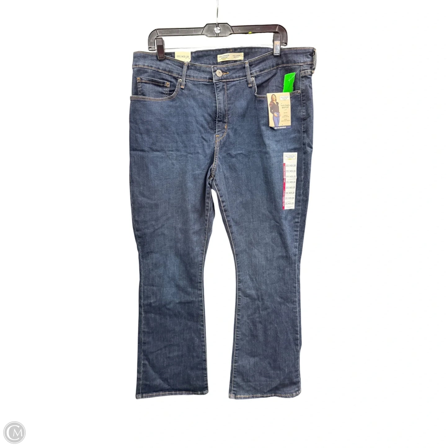 Jeans Boot Cut By Levis In Blue, Size: 20