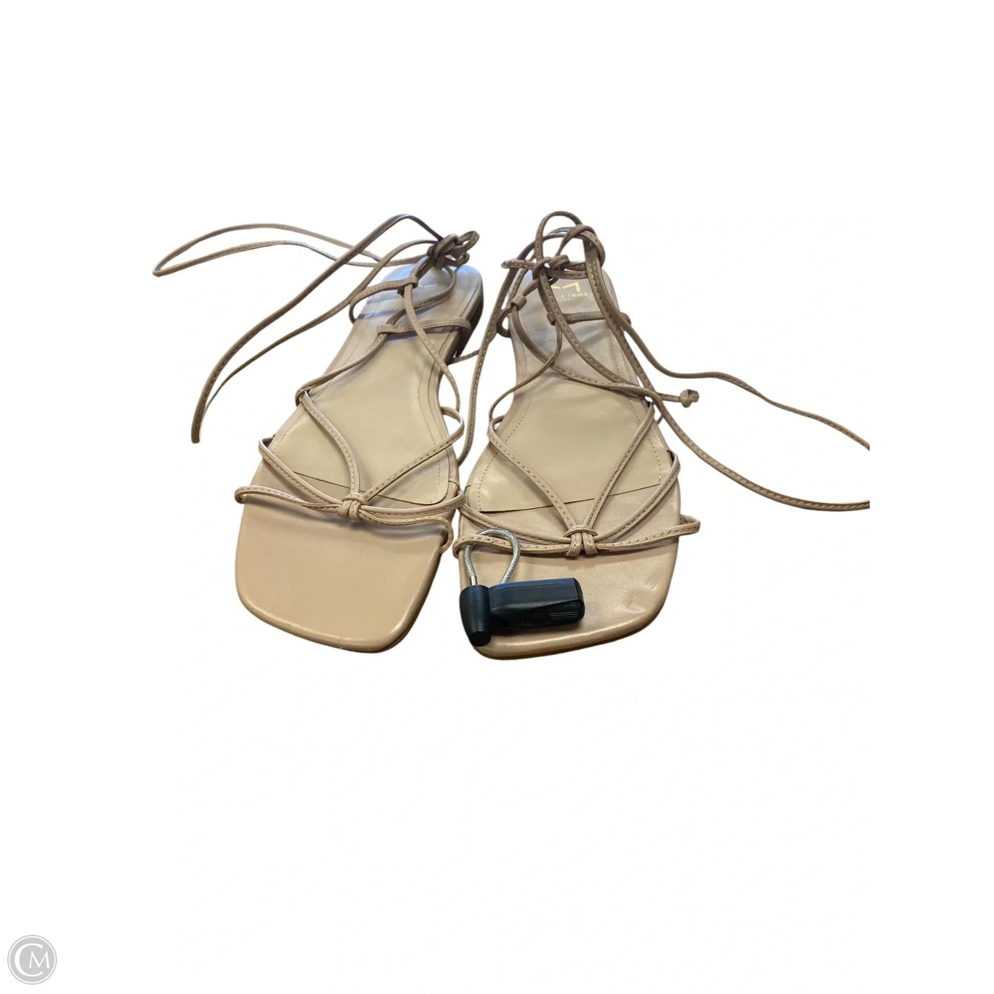 Sandals Flats By Marc Fisher In Tan, Size: 10
