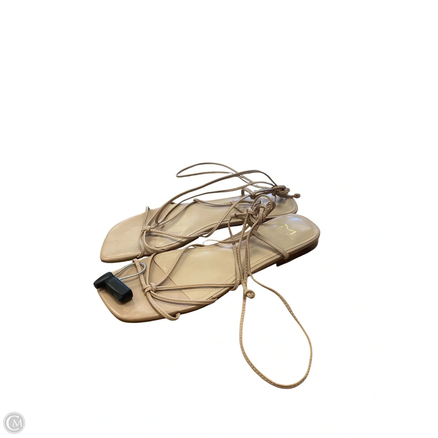 Sandals Flats By Marc Fisher In Tan, Size: 10