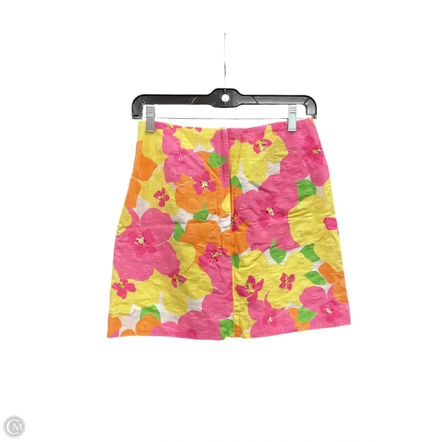 Skirt Designer By Lilly Pulitzer In Floral Print, Size: 0