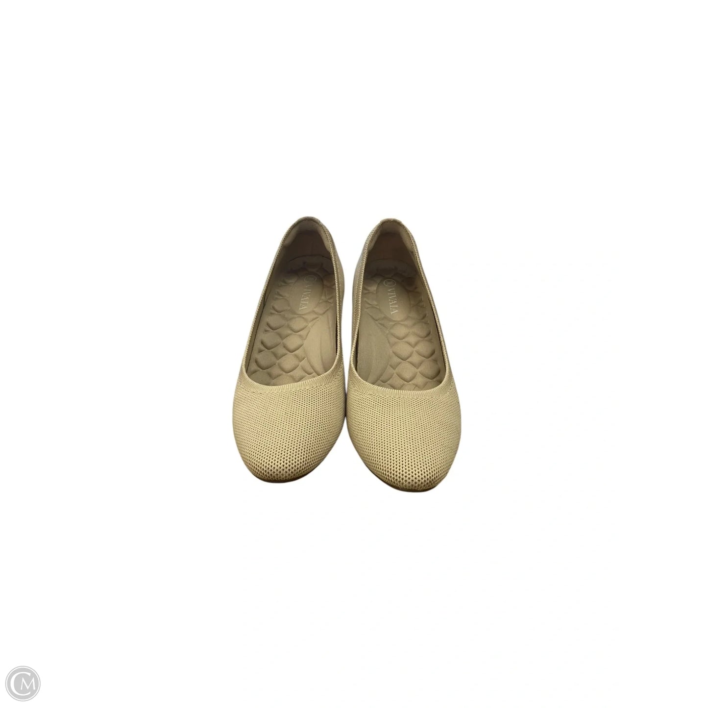 Shoes Heels Wedge By Vivaia In Tan, Size: 6