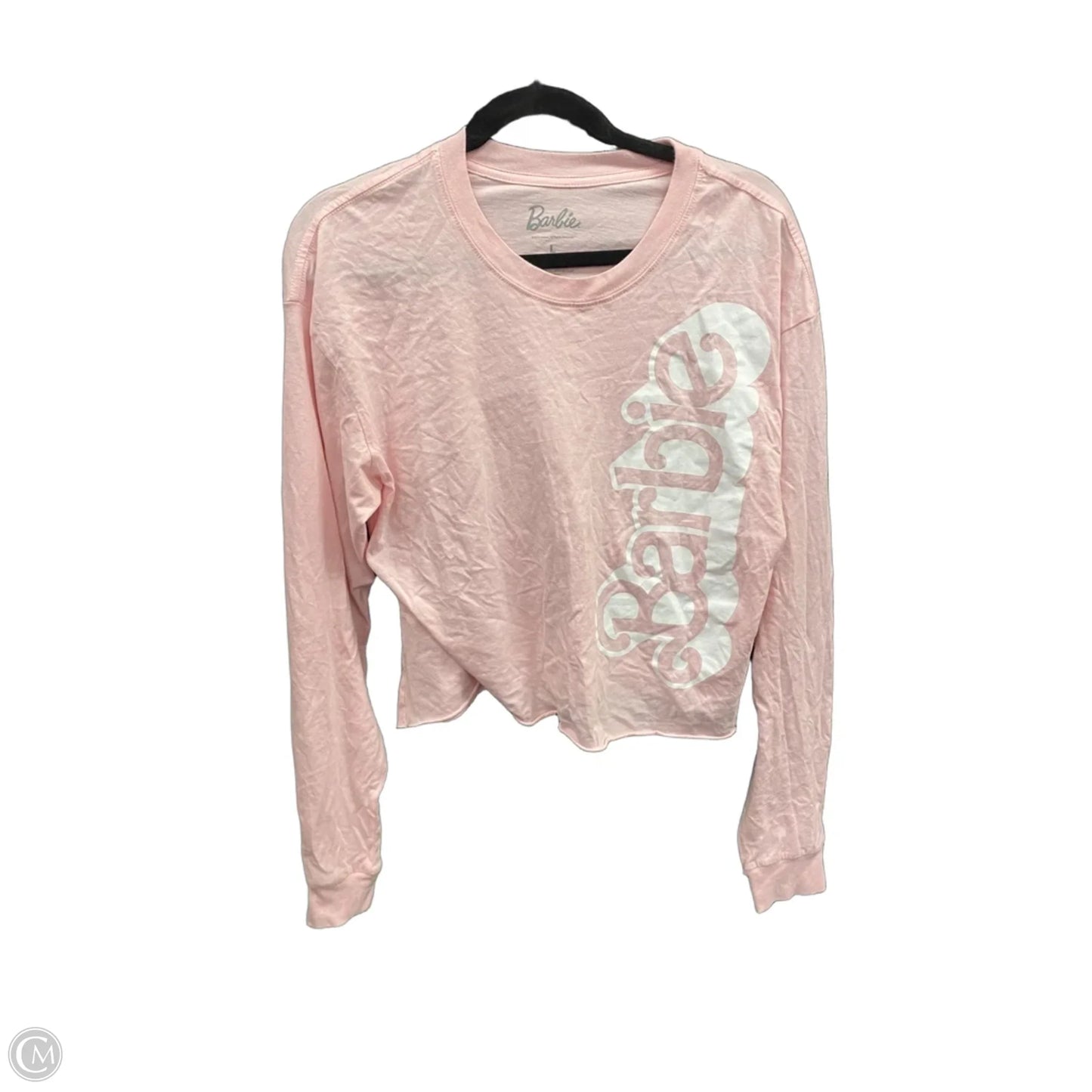 Top Long Sleeve By Clothes Mentor In Pink, Size: L