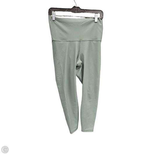Athletic Leggings By Old Navy In Green, Size: L