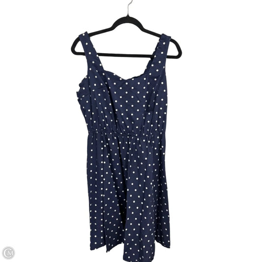 Dress Casual Short By Bailey Blue In Polkadot Pattern, Size: 2x