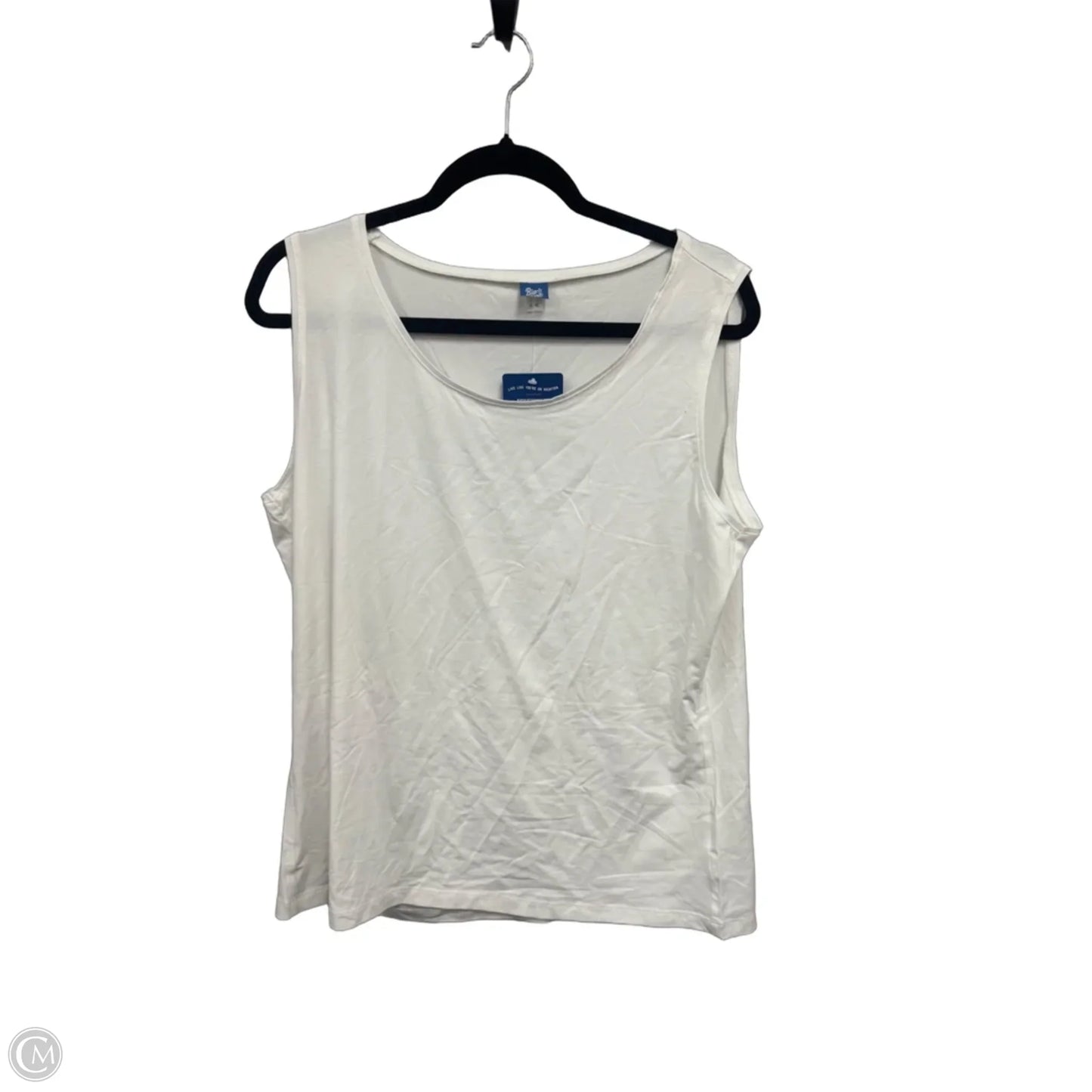 Tank Top By Clothes Mentor In White, Size: Xl