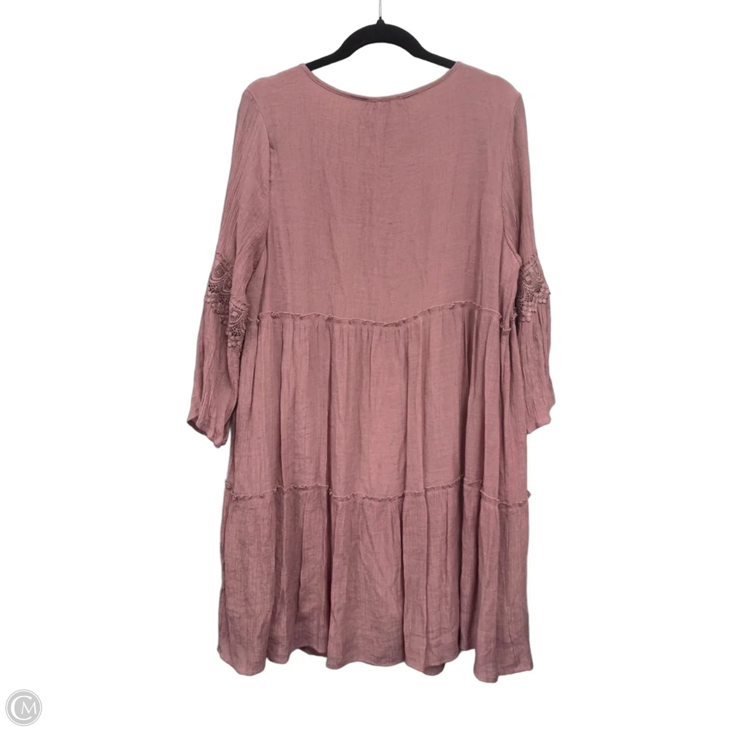 Dress Casual Short By Clothes Mentor In Mauve, Size: 2x