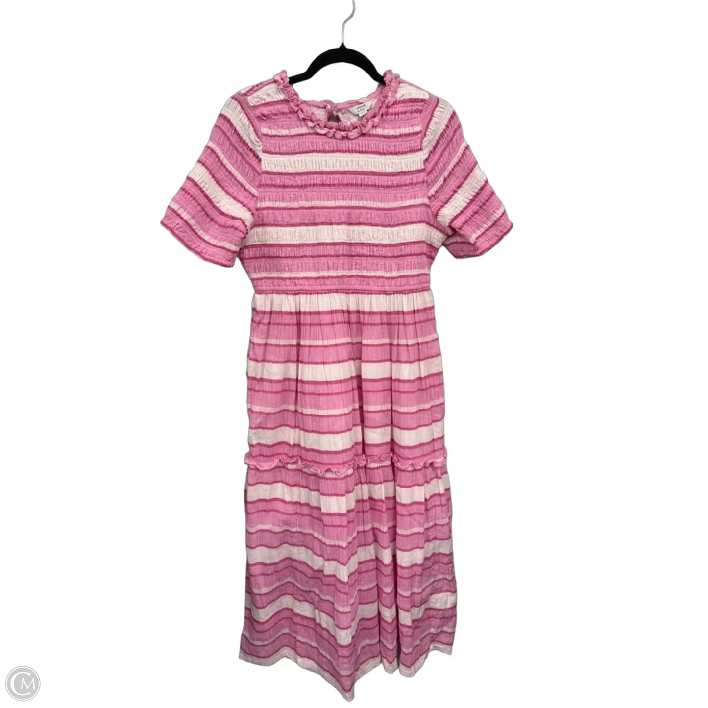 Dress Casual Maxi By Crown And Ivy In Striped Pattern, Size: M