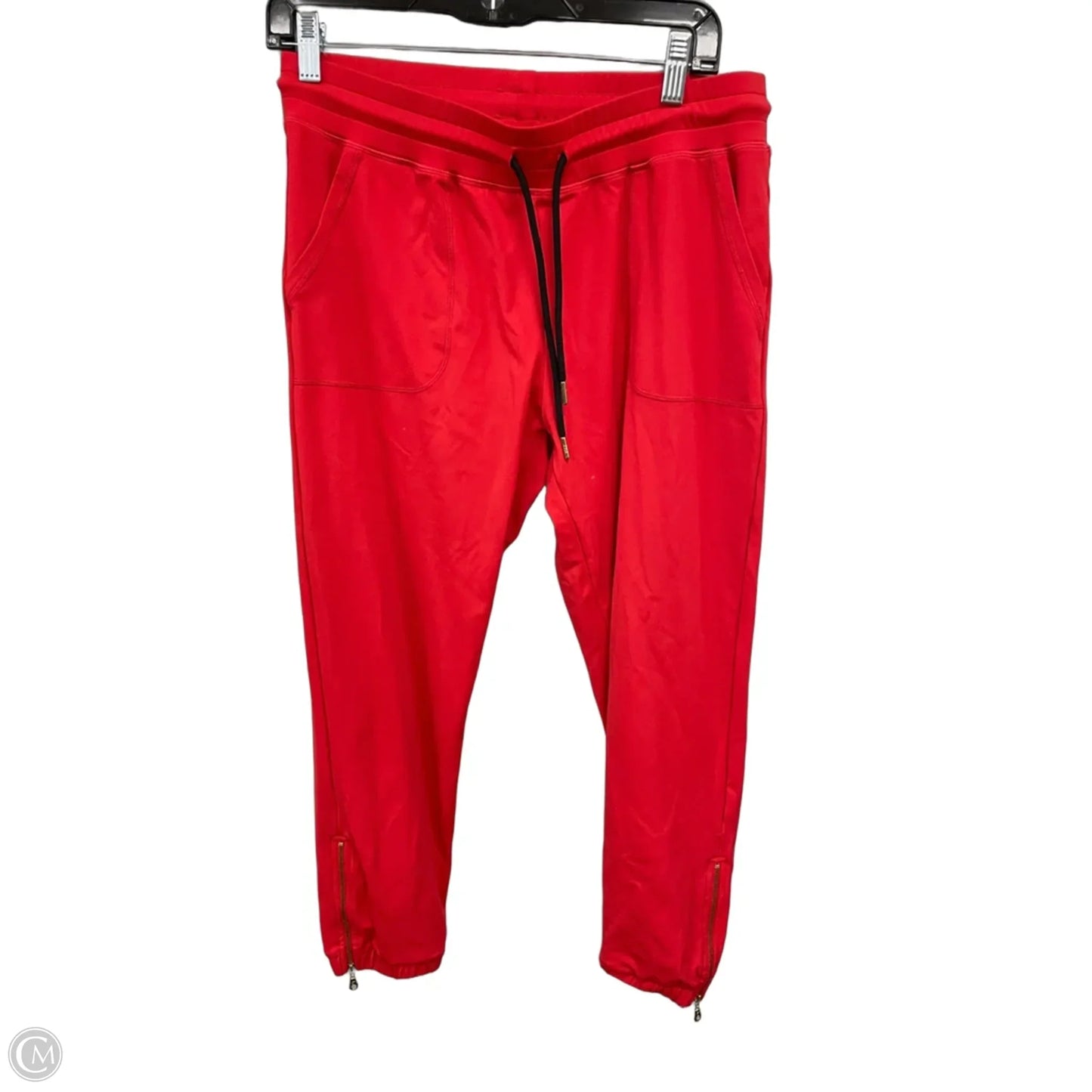 Athletic Pants By Zyia In Red, Size: M