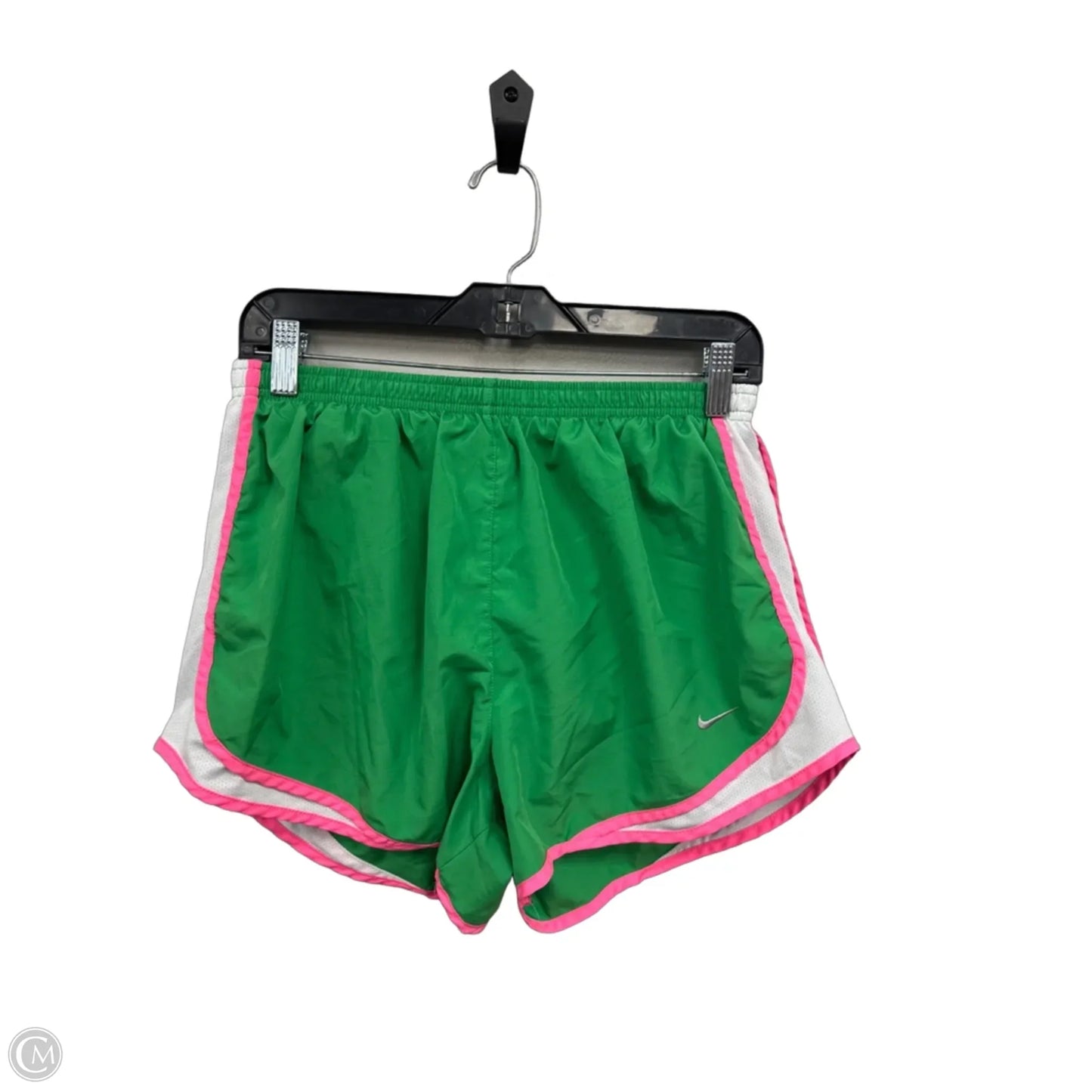 Athletic Shorts By Nike Apparel In Orange & White, Size: L