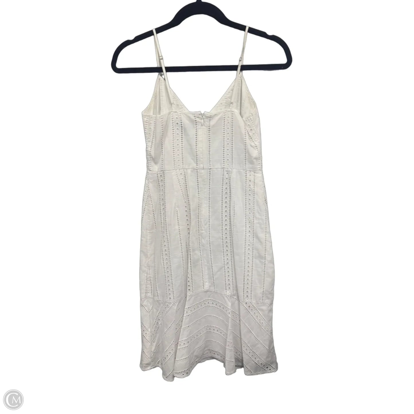 Dress Casual Short By Banana Republic In White, Size: 0p
