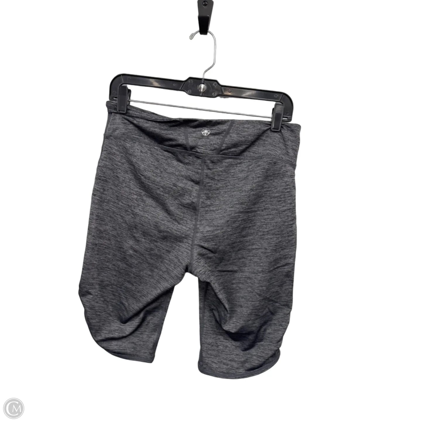 Athletic Shorts By Gaiam In Grey, Size: L
