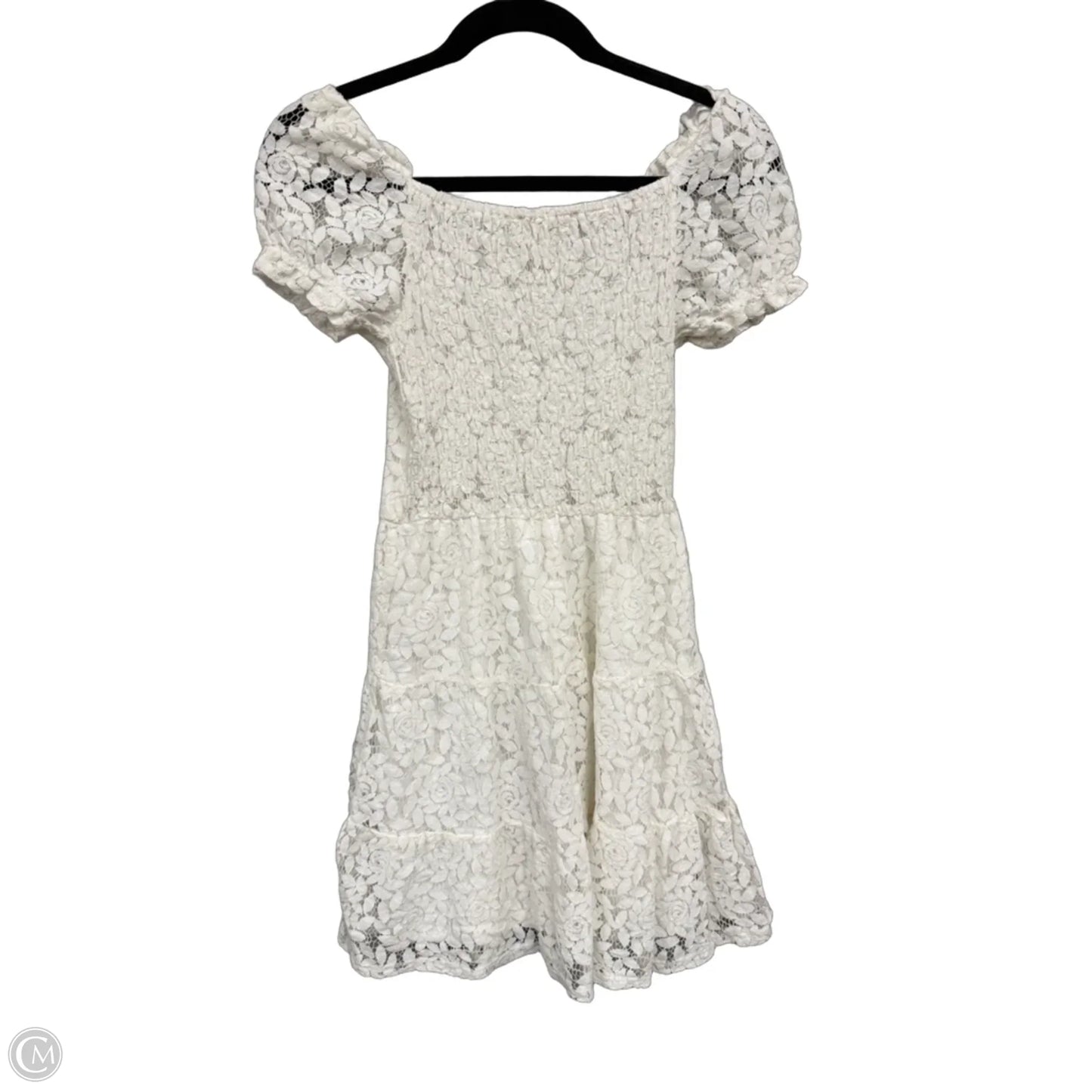 Dress Casual Short By Monteau In Cream, Size: Xs