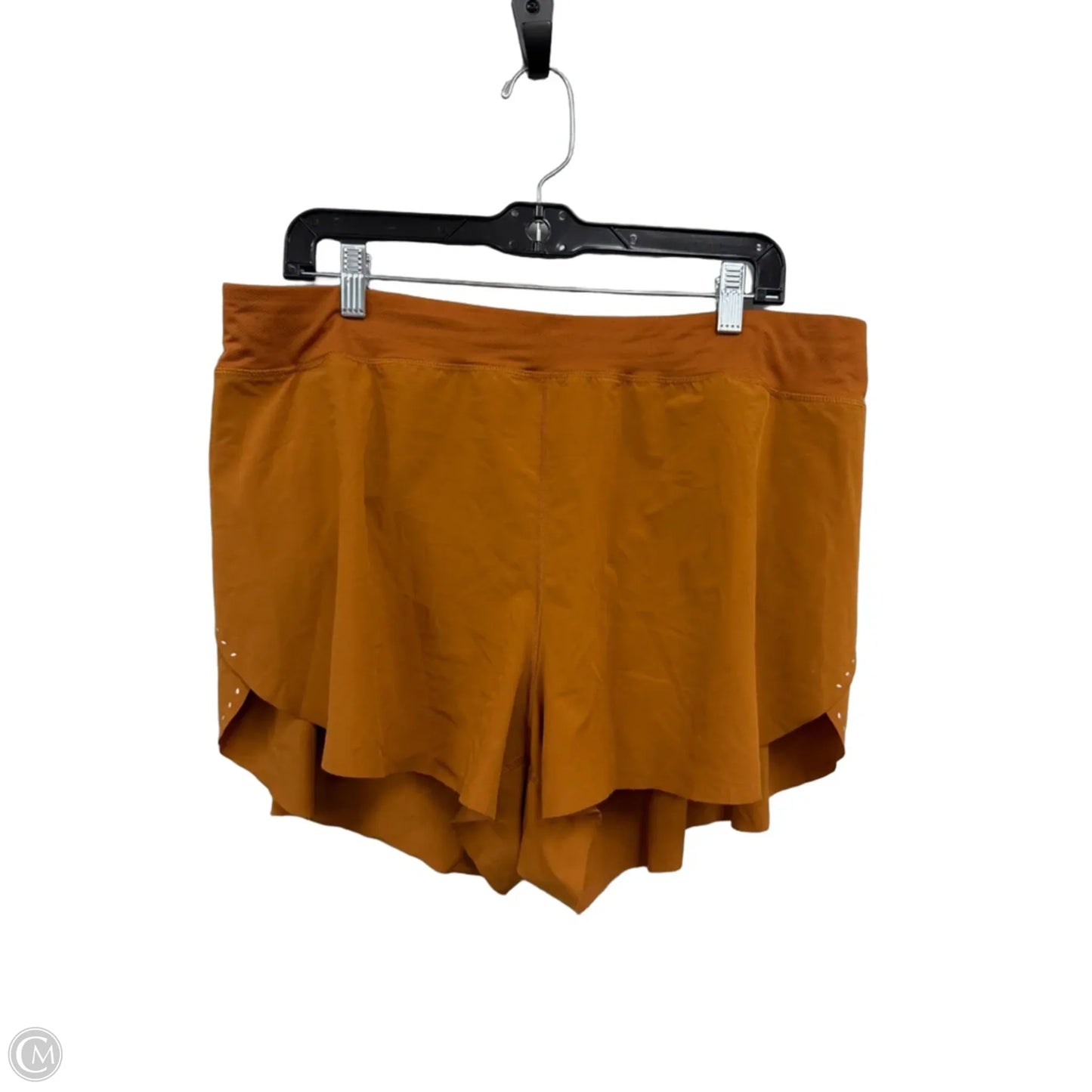Athletic Shorts By Lululemon In Brown, Size: 14